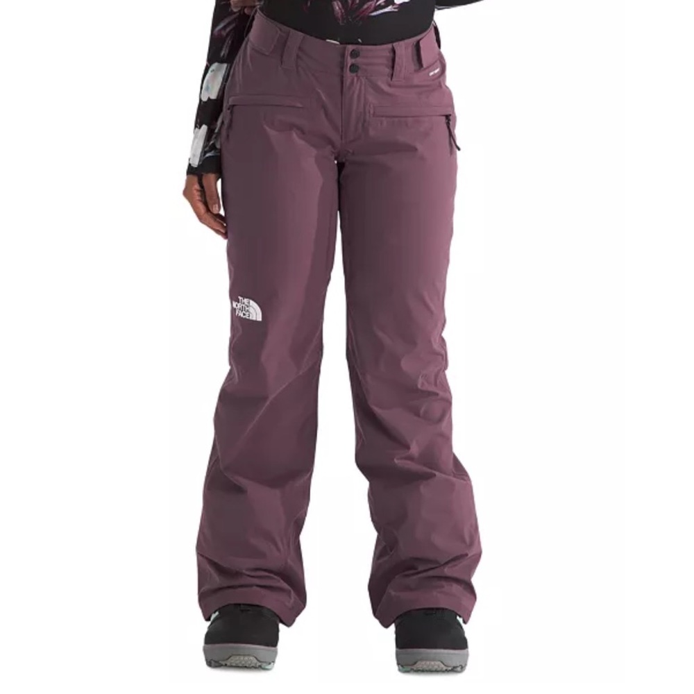The North Face Women's Mauve Ski Snow Pants - Plum Tone